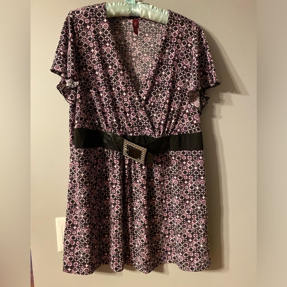 Gitano geometrics V Neck Women’s size 18-20 made in the USA - Picture 6 of 16